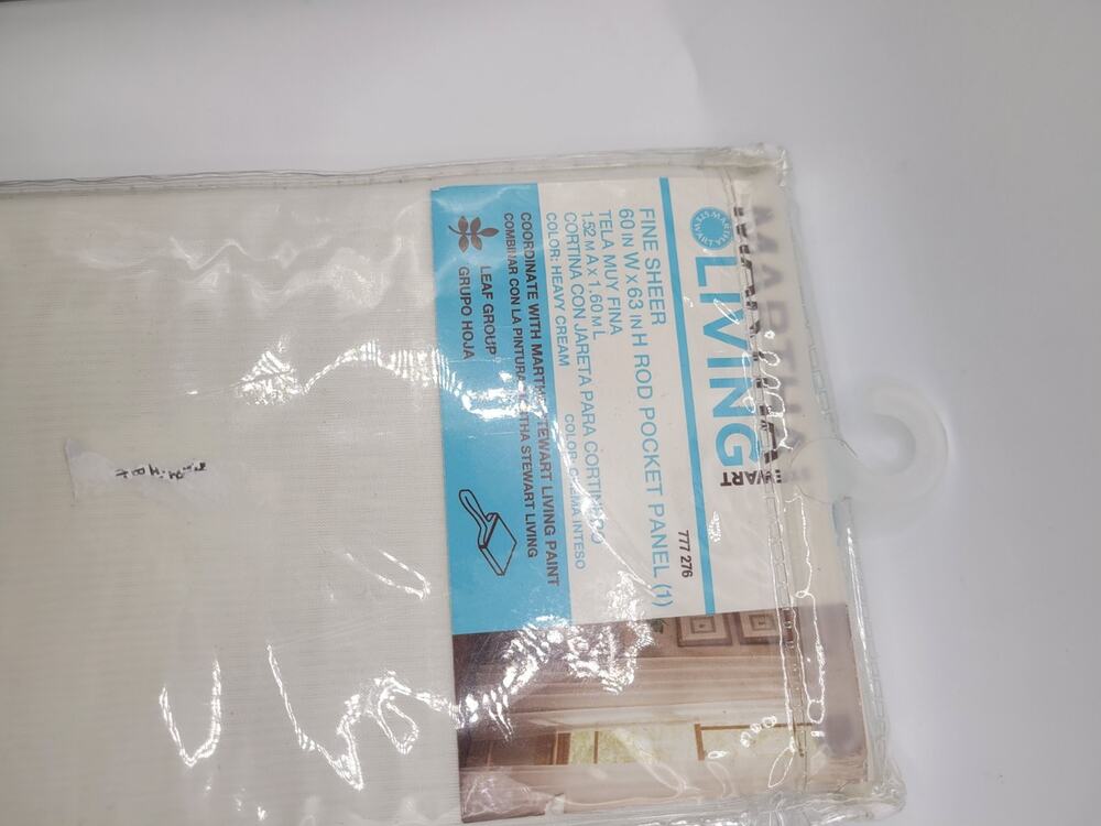 Martha STEWART sheer Panel
